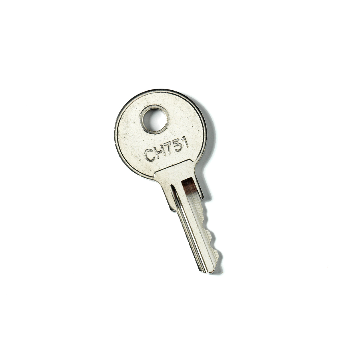 1 FIC RV Code Cut Black Plastic Head  Keys CF301 CF351, CH751 BRASS ONLY 