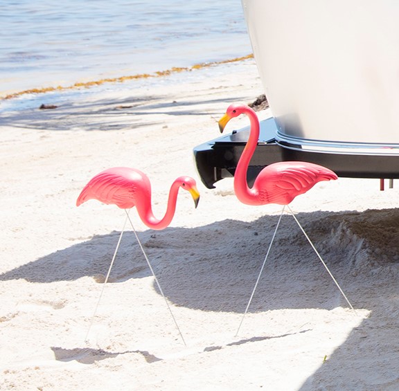 The iconic pink flamingo | Airstream Supply Company