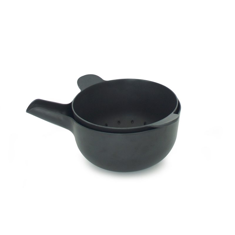 ekobo mixing bowl set small black