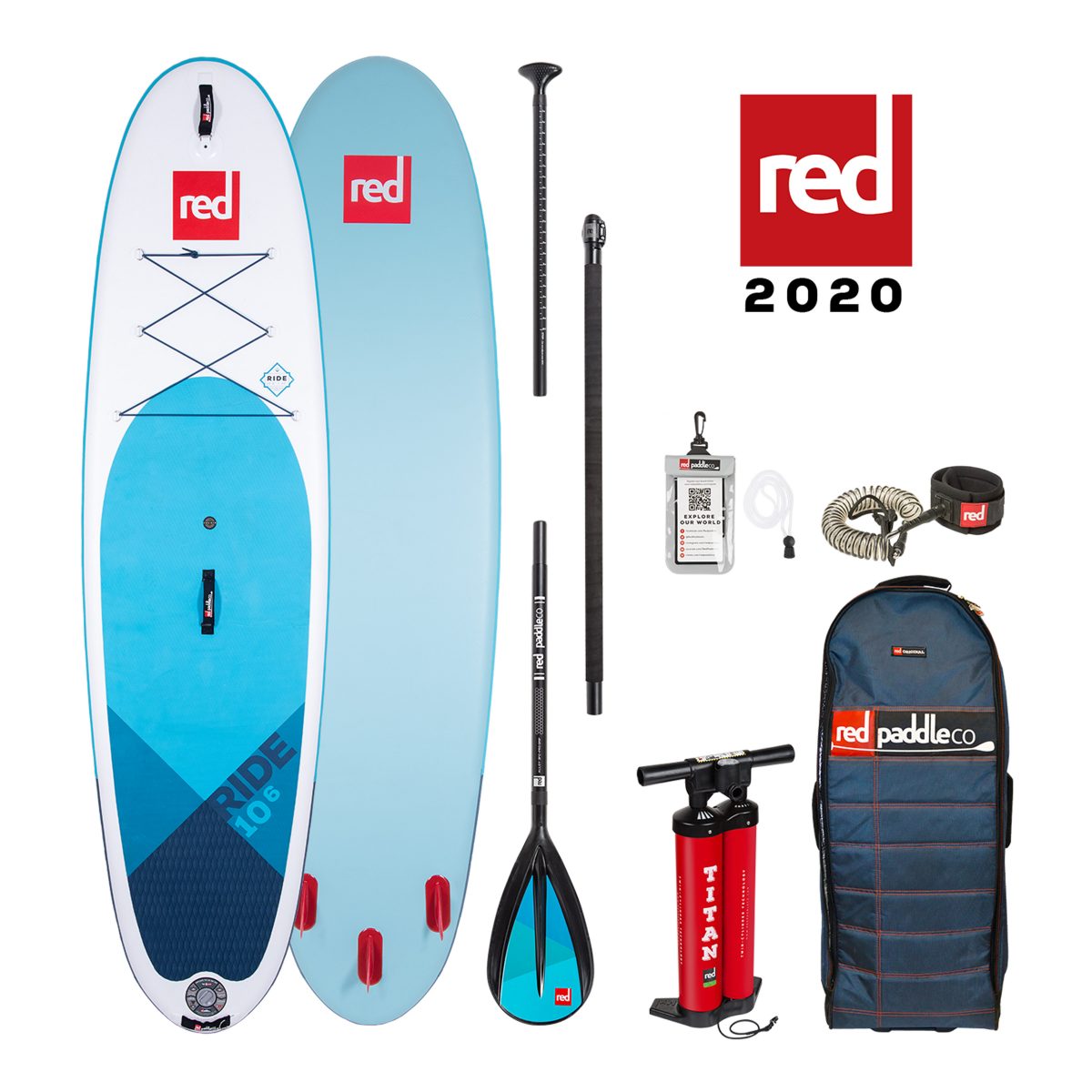 red paddle 10'6 ride package