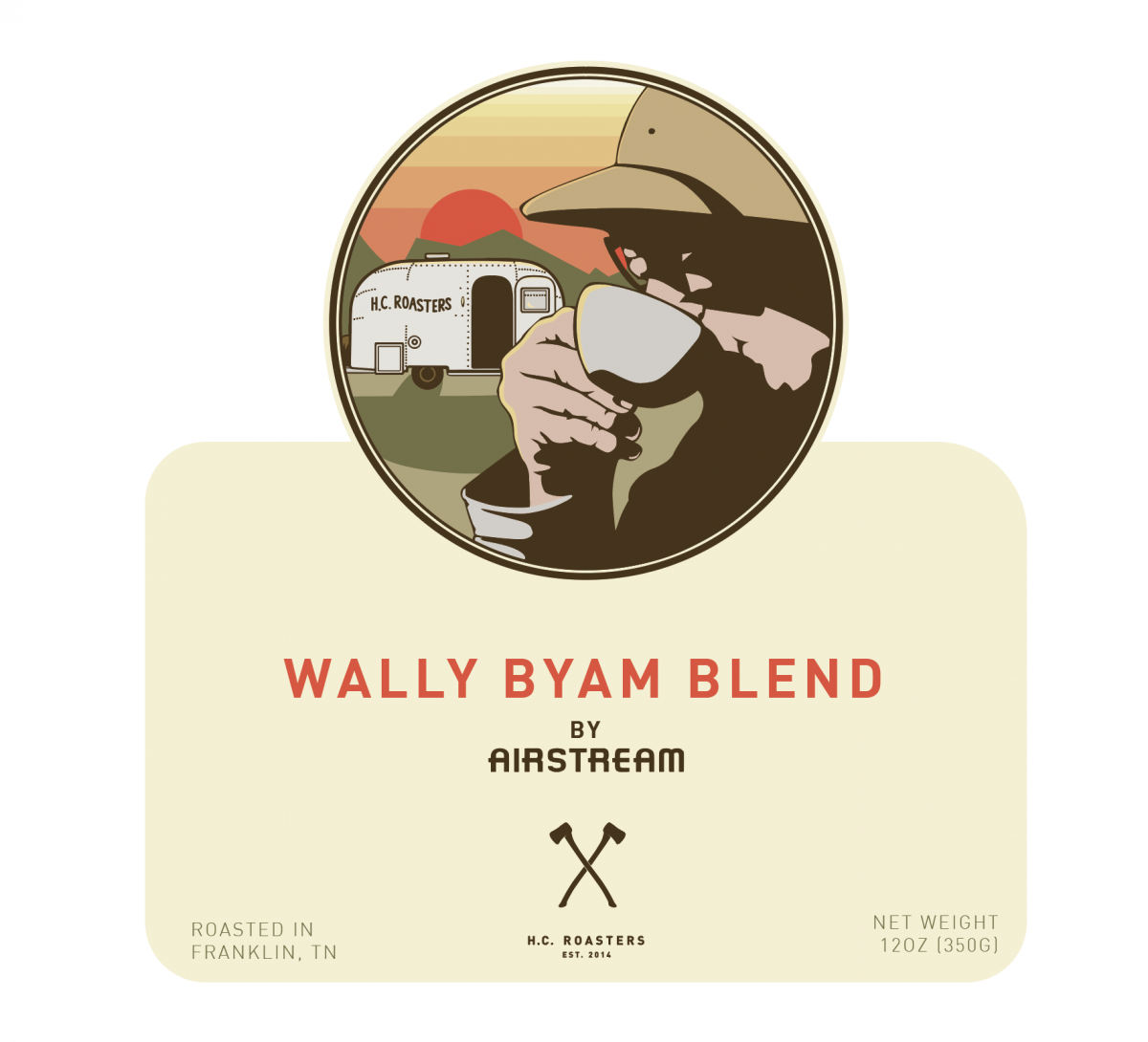 wally byam blend label honest coffee