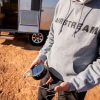 airstream EST 1931 gray hoodie by augusta