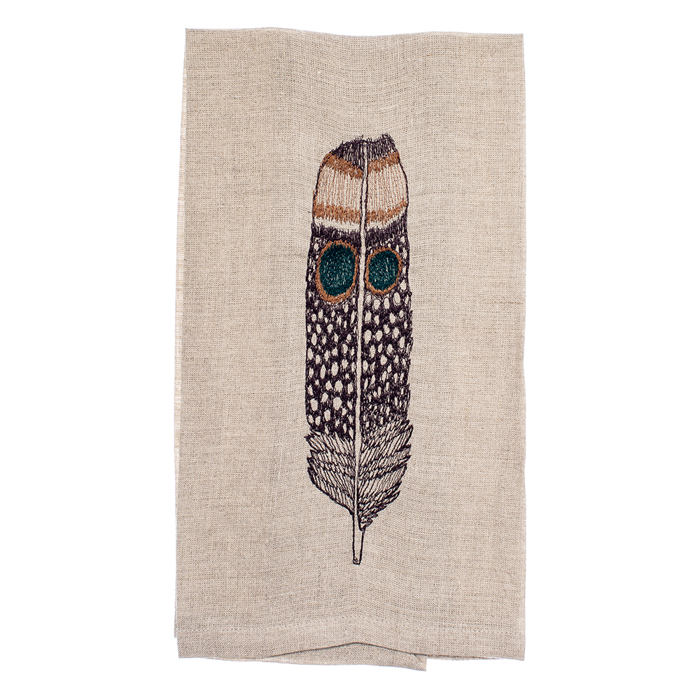 Owl-Feather-Tea-Towel-Coral-and-Tusk