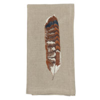 Red-Tail-Hawk-Feather-Napkin-Coral-and-Tusk