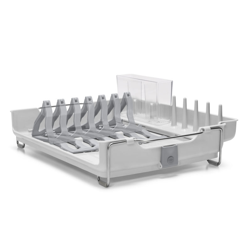 oxo airstream foldaway dish rack_3a