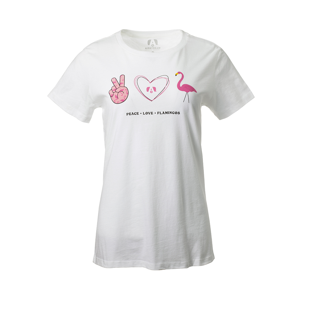 Peace Love Flam. T shirt-1