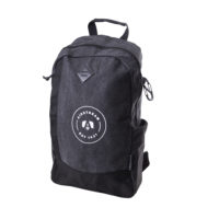 Black Canvas Backpack-1