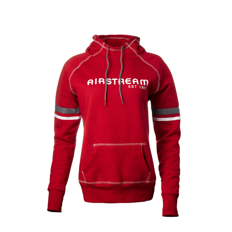 Airstream Ladies Red Hoodie-1