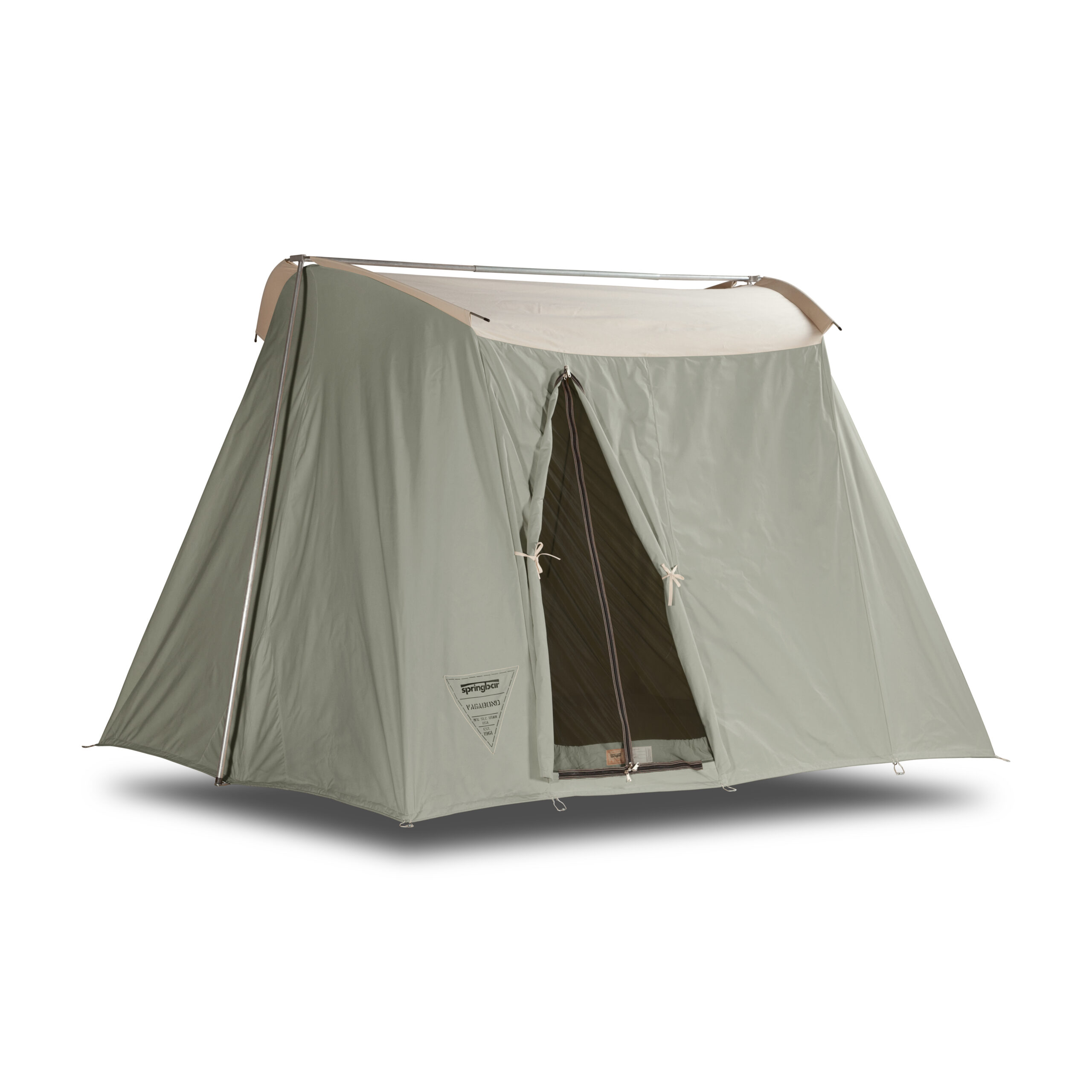 Springbar Vagabond Pearl Gray Tent Front