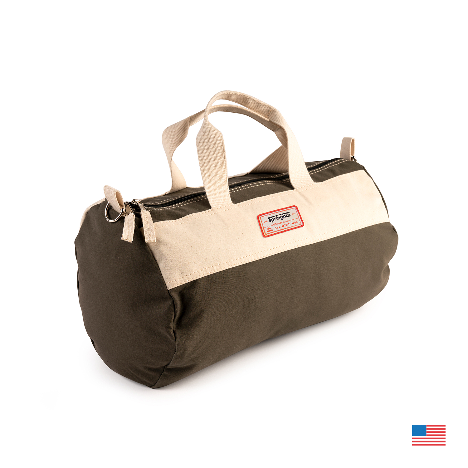 Springbar Overnighter Bag Bison Colorway